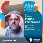 Desde el atelier de Matías Factorovich