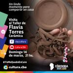 Visita al taller de Flavia Torres
