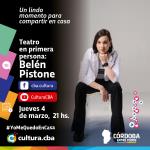 Teatro en primera persona: Belén Pistone