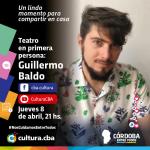 Teatro en primera persona: Guillermo Baldo