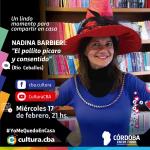 Nadina Barbieri: El pollito pícaro y consentido (Río  Ceballos)