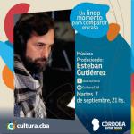 Músicos Produciendo: Esteban Gutiérrez