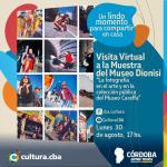 Visita virtual a la Muestra La Fotográfica en el arte y en la Colección Pública del Museo Caraffa.  Exposición del Museo Dionisi