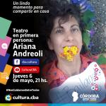 Teatro en primera persona: Ariana Andreoli 