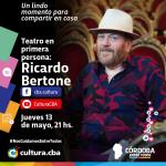 Teatro en primera persona: Ricardo Bertone