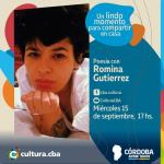 Poesía con Romina Gutiérrez