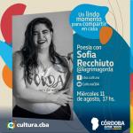 Poesía con Sofia Recchiuto