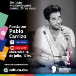  Poesía con Pablo Carrizo