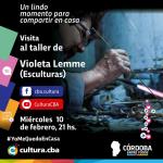Visita al taller de Violeta Lemme