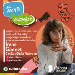 Con acento cordobés: Gladys Florimonte entrevista a Irene Gonnet