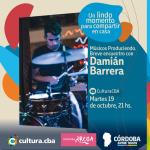 Músicos Produciendo: breve encuentro con Damián Barrera 
