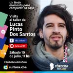 Visita al taller de Lucas Pinto dos Santos