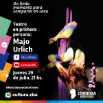 Teatro en primera persona: Majo Urlich
