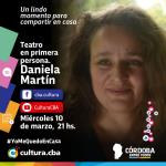 Teatro en primera persona: Daniela Martín
