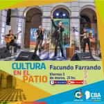 Cultura en el Patio: Facundo Farrando