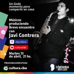 Músicos produciendo: breve encuentro con Javi Contrera