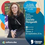 Teatro en primera persona: Graciela Mengarelli