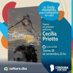 Teatro en primera persona: Cecilia Priotto
