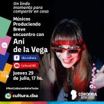 Músicos produciendo: breve encuentro con Ani de la Vega