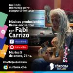 Músicos produciendo. Breve encuentro con Fabi Carrizo