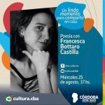 Poesía con Francesca Bottaro Castilla