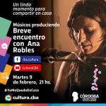 Músicos produciendo. Breve encuentro con Ana Robles