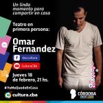 Teatro en primera persona: Omar Fernández