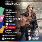 Músicos produciendo: breve encuentro con Guadalupe Gómez