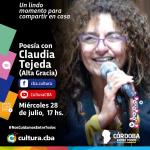 Poesía con Claudia Tejeda (Alta Gracia)