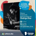 Músicos Produciendo: breve encuentro con Rodrigo Diaz