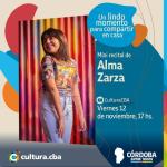 Mini recital de Alma Zarza