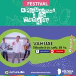 Festival Aplaudamos a las bandas: Vahual