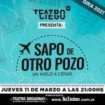 SAPO DE OTRO POZO: Un vuelo a ciegas