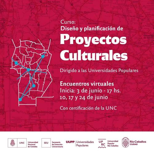 Diseño y planificación de PROYECTOS CULTURALES