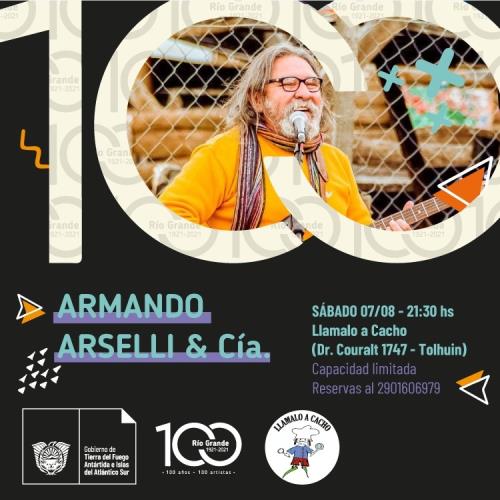 🎉 ¡NOCHE DE MÚSICA FUEGUINA EN TOLHUIN CON "ARMANDO ARSELLI & CÍA!