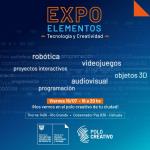 "EXPO ELEMENTOS"🔸️TECNOLOGÍA Y CREATIVIDAD