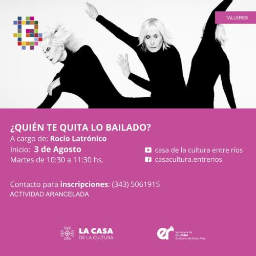 💃🕺Taller de Danza Contemporánea: ¿Quién te quita lo bailado?