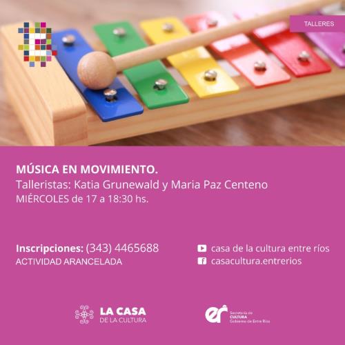 🎼"Taller Música en Movimiento"