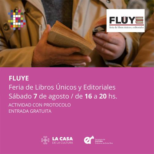 FLUYE: Feria de Libros Únicos y Editoriales