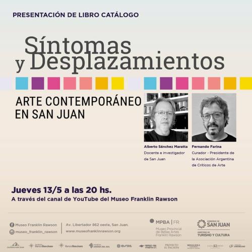 Presentación del libro catálogo "Síntomas y desplazamientos"