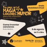 𝑇𝑎𝑙𝑙𝑒𝑟𝑒𝑠 𝑑𝑒 𝑚𝑎𝑔𝑖𝑎, 𝑐𝑎𝑛𝑐𝑖𝑜𝑛𝑒𝑠 𝑦 ℎ𝑢𝑚𝑜𝑟 𝑝𝑎𝑟𝑎 𝑙𝑎𝑠 𝑖𝑛𝑓𝑎𝑛𝑐𝑖𝑎𝑠.