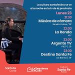 𝐋𝐚 𝐜𝐮𝐥𝐭𝐮𝐫𝐚 𝐬𝐚𝐧𝐭𝐚𝐟𝐞𝐬𝐢𝐧𝐚 𝐬𝐞 𝐯𝐞 𝐚 𝐥𝐚 𝐧𝐨𝐜𝐡𝐞 𝐞𝐧 𝐥𝐚 𝐓𝐕 𝐩ú𝐛𝐥𝐢𝐜𝐚