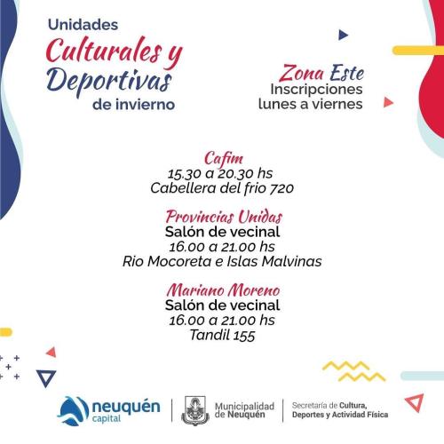 Vacaciones en la Ciudad: Zona Este