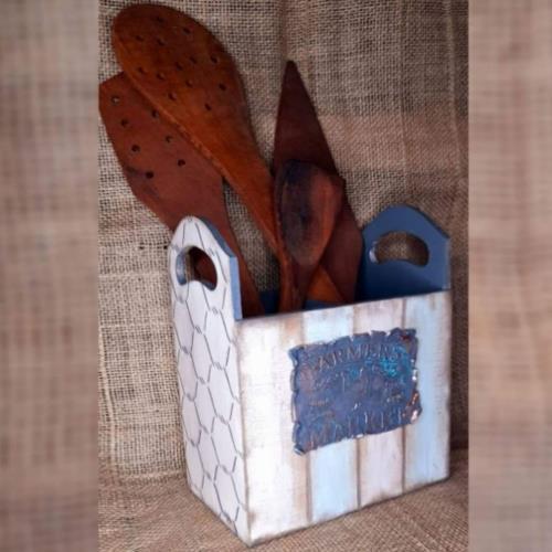Porta utensilios manija doble