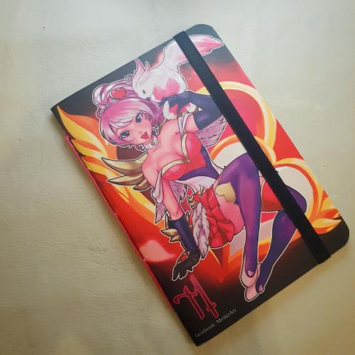 Libreta A6 Cupido Quinn hojas lisas