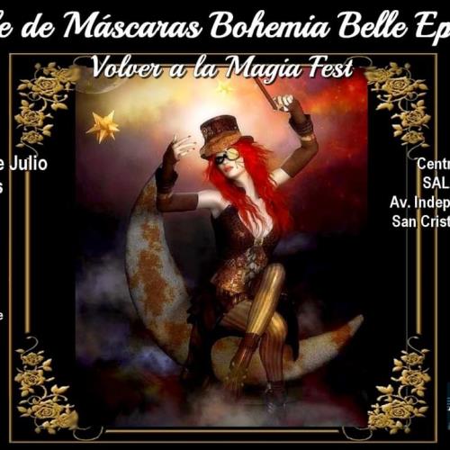 Baile de Máscaras Venecianas Bohemia Belle Epoque