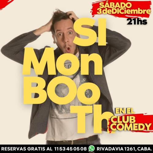 Simon Booth en El Club Comedy!