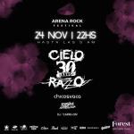 Cielo Razzo y Chicosvaca en "Arena Rock Festival"
