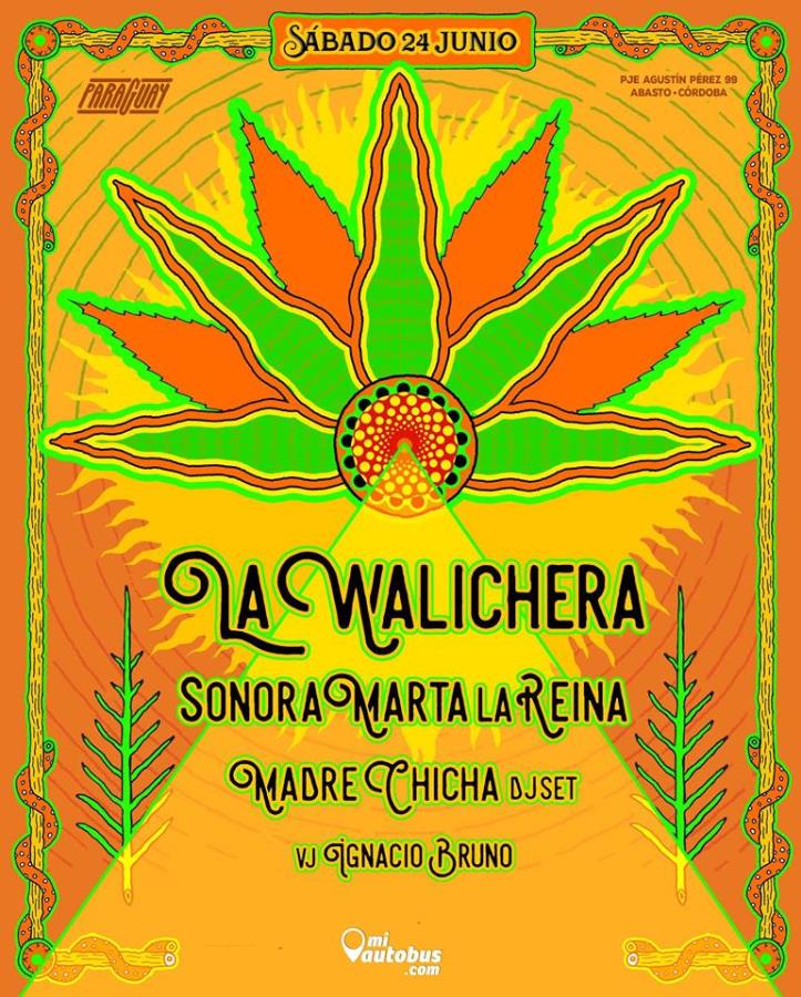 La Negra Sarabia trae la cumbia ancestral con La Walichera. También la orquesta Sonora Marta la Reina, y Madre Chicha DJ set