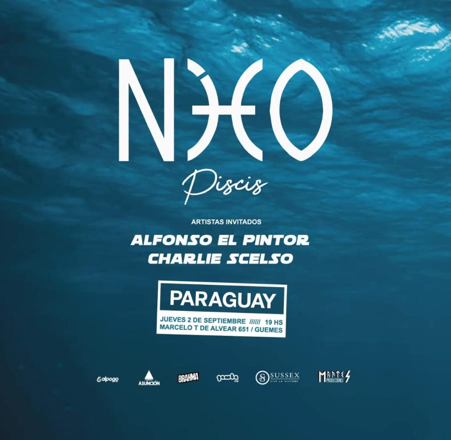 Nico Merlo presenta su Piscis en Club Paraguay